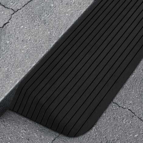 Rampes de bordure en caoutchouc résistantes de 2 pièces pour la rampe de  seuil de fauteuil roulant de moto de véhicule de voiture - Cdiscount Auto