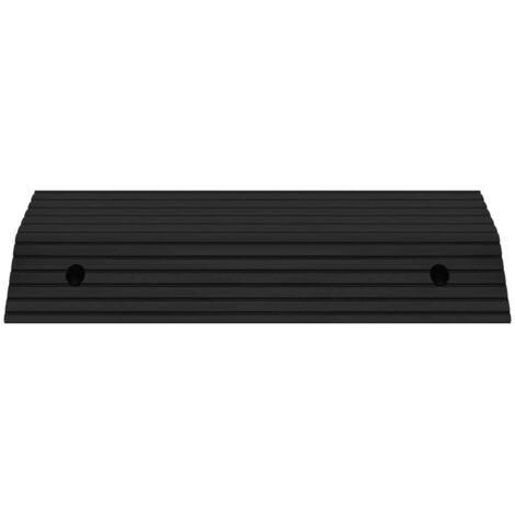 Rampe de seuil de pont 80x40x8 cm Caoutchouc CFW229071