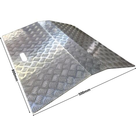 Rampe de seuil PMR amovible Merlette Type S 800x500x60mm