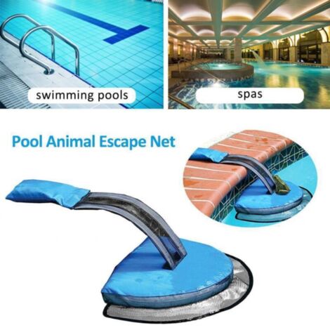 Rampe de survie pour animaux. Évacuation : Sauvez les petites créatures de la piscine.