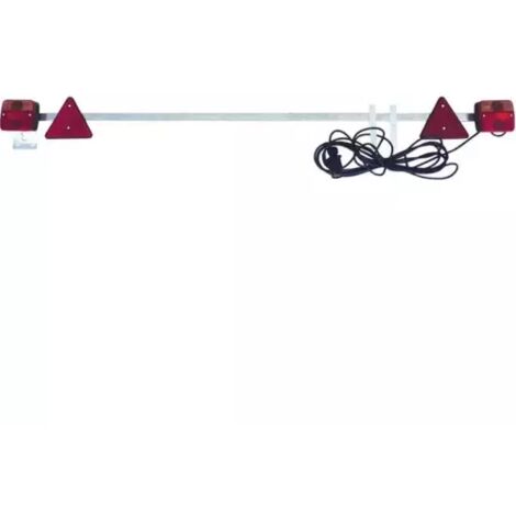 Rampe d'éclairage arrière 12V pour remorque