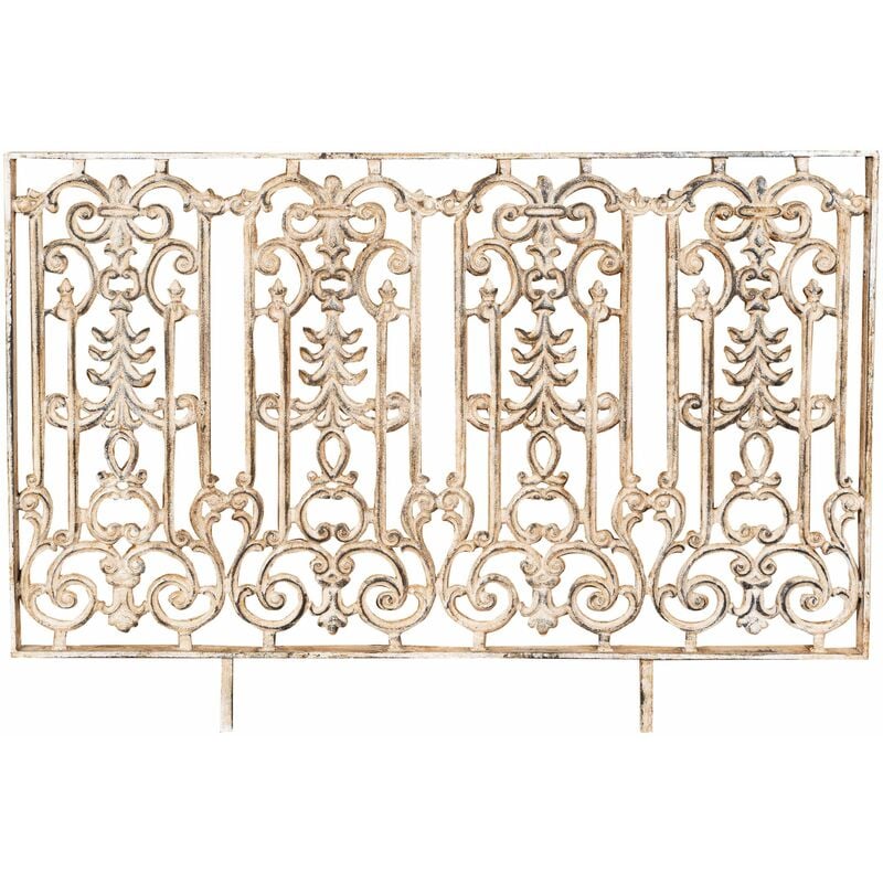 Rampe en fonte avec finition antique