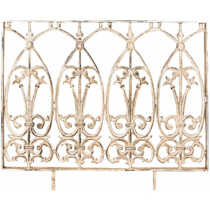 Rampe en fonte avec finition antique