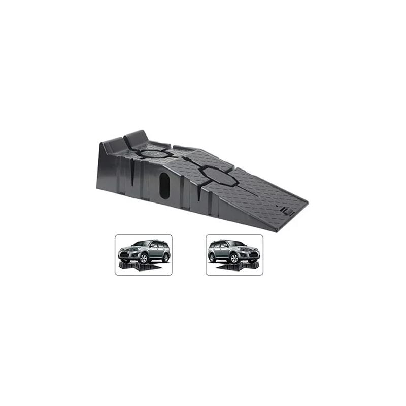 Rampe en plastique renforcée pour véhicule vl capacité 2,5 tonnes