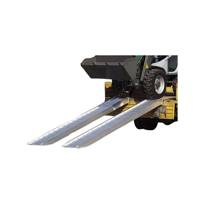 Rampe 3970mm - Pliée 2080mm - Pour franchir 1110mm - Charge max 710kg - AVS80/3970