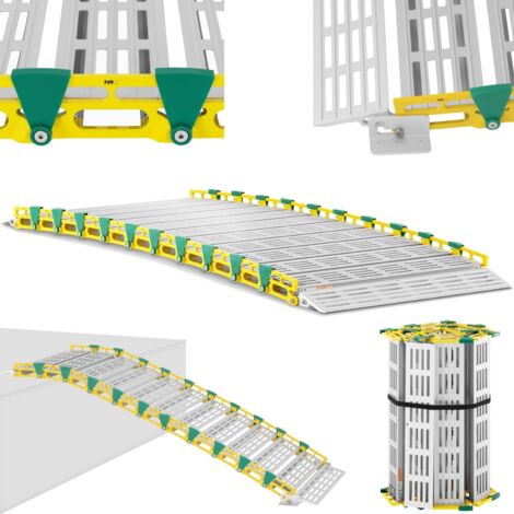 Rampe pliable portable jusqu'à 500 kg 1965 x 762 mm