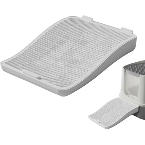 Rampe pour Bac À Litière - Escalier Lavable De Capture des Déchets pour