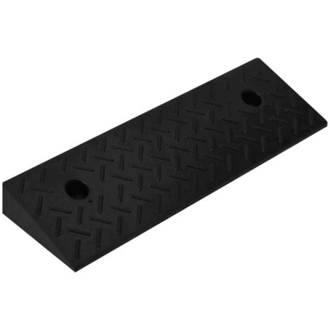 Rampes de bordure 2 pcs 50x17,5x5 cm Caoutchouc CFW328543