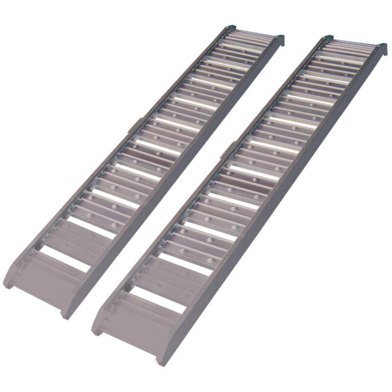 Rampes de chargement - déchargement Alu - Charge 500 kg - la paire