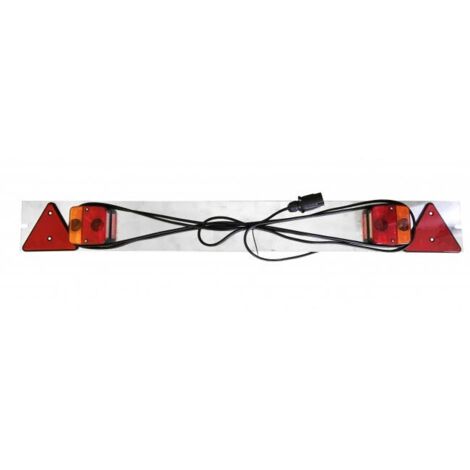 RAMPES DE FEU DE REMORQUE LARGEUR 1 M PRECABLE LONGUEUR 4 M