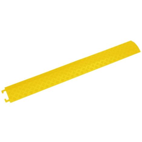 Rampes de protection de câble 2 pcs 98,5 cm Jaune CFW136814