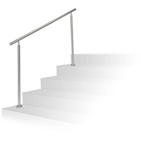 Rampes descalier en acier inoxydable