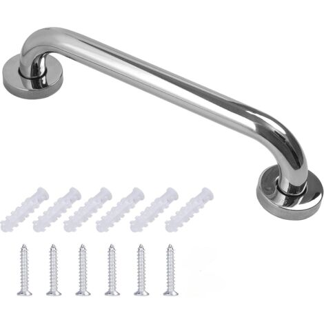 Rampes en acier inoxydable salle de bain baignoire poignée toilette toilette pour personnes âgées 40 cm