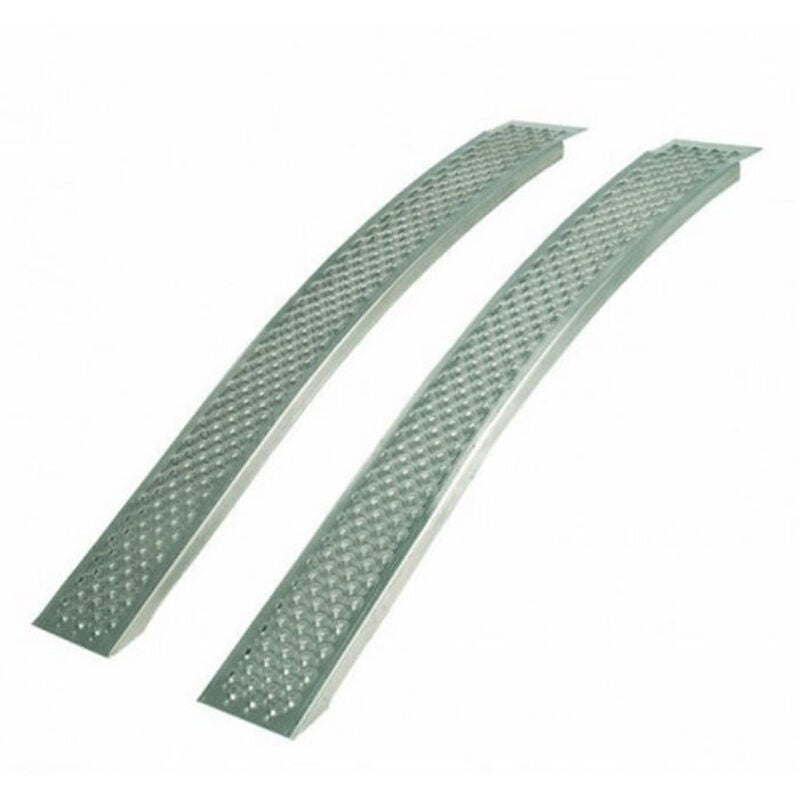 Rampes incurvées 400kg 2000mm lot de 2pièces