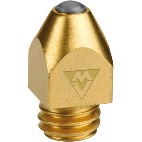 Ramponi quadrati 10 mm con punta widia modello MX18S in scatola da 10 pezzi