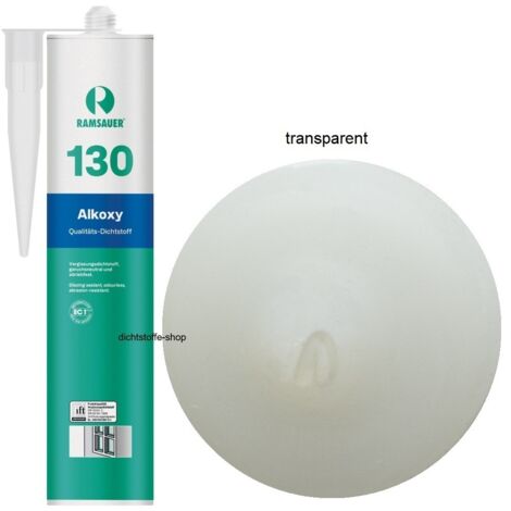 Ramsauer 130 Alkoxy Silikon Fugen Dichtstoff 310ml Kartusche transparent