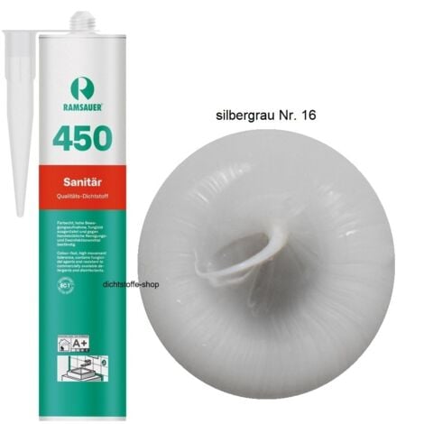 RAMSAUER® Silikon Fugen Dichtstoff 310ml Kartusche dunkelanthrazit