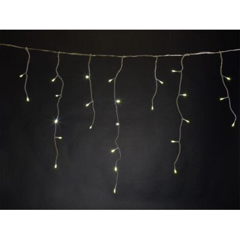 Rana Led  - 2 X 1.3 M - 150 Led - Blanc Chaud - Câble Transparent - 24 V