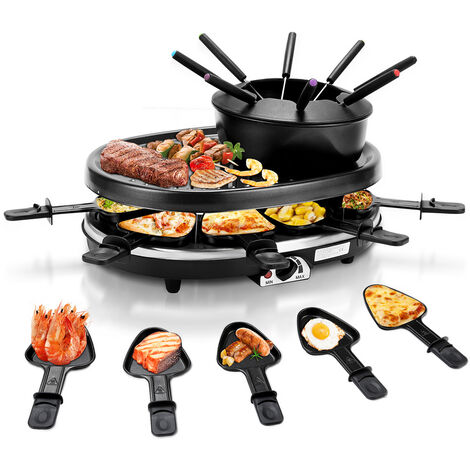 Forno portatile antiaderente per raclette Forno rotante per forno con fornello per griglia Wodd Raclette 