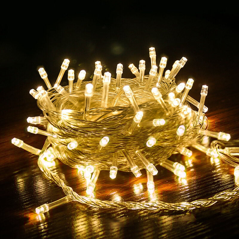 10m 100 led Lichterkette Wasserdicht Beleuchtung weihnachtslicht Leuchte Vorhang,Warmweiß – Warmweiß – Randaco | 00726505940855 10m 100 led Lichterkette Wasserdicht Beleuchtung weihnachtslicht Leuchte Vorhang,Warmweiß – Warmweiß – Randaco | 00726505940855