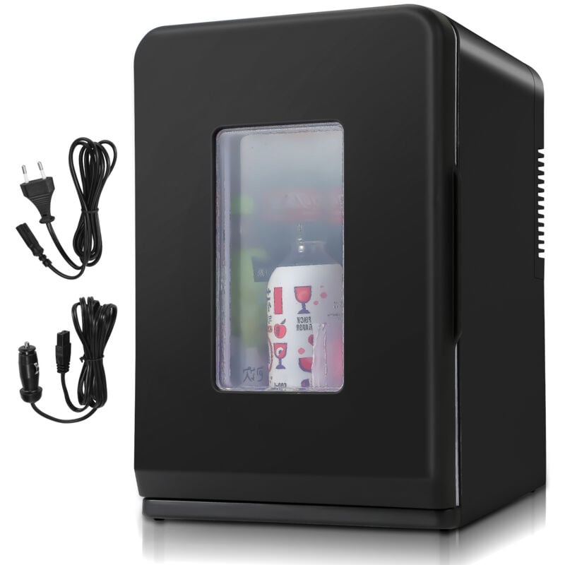 Randaco - swanew 15L Mini réfrigérateur 2 en 1 Glacière Capacité de avec fonction de chauffage ac dc 230V/12V Mini Frigo Boîte de maintien au chaud