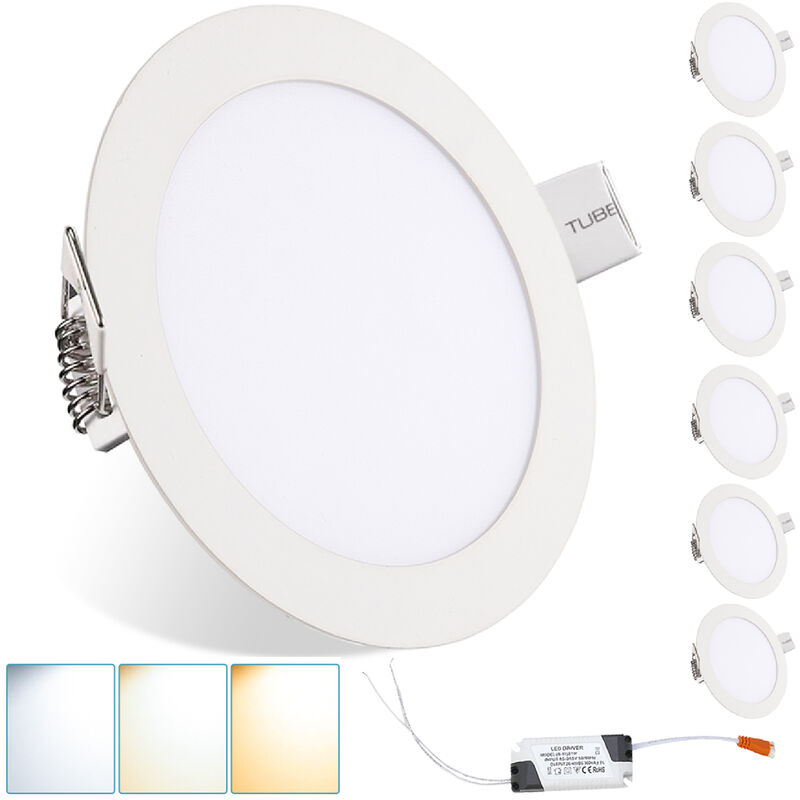 18W 6x led Faretto da incasso Lampadina Corridoio