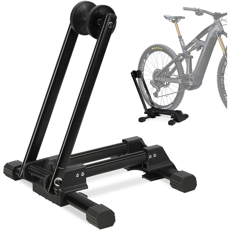 Randaco 1x Soporte para bicicletas para aparcamientos de bicicletas, hogar o tienda de bicicletas. Soporte plegable para bicicletas. No apto para
