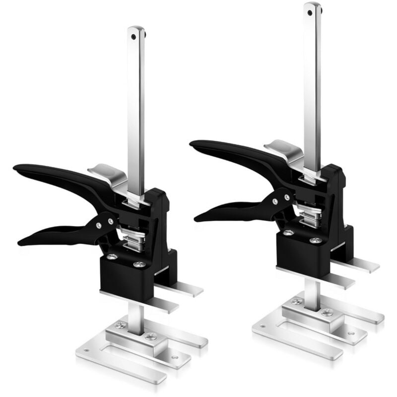 Image of Randaco - swanew 2x Handwerkzeugheber Bis 20cm Hebevorrichtung Brettheber Schrankheber Bis 240Kg