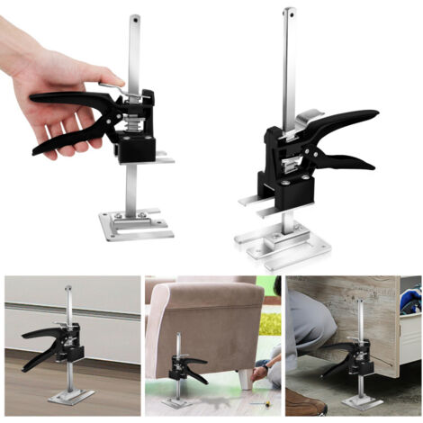 Randaco 2x Jack a mano Strumenti manuali Cabinet Lifter Finestra Telaio Porte Fino a 240Kg