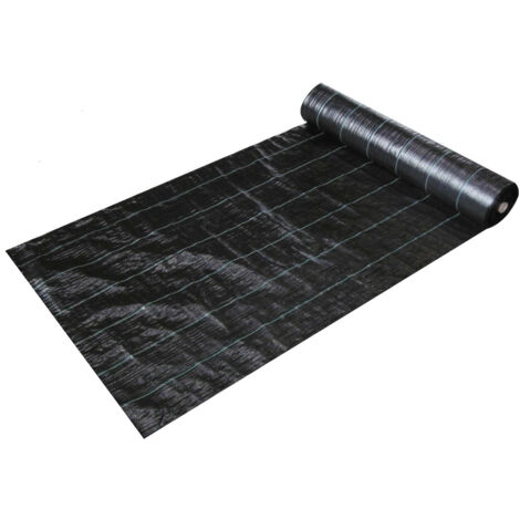 Randaco 2x10m Toile de paillage pour jardin – Idéale pour massifs, fleurs et plantations