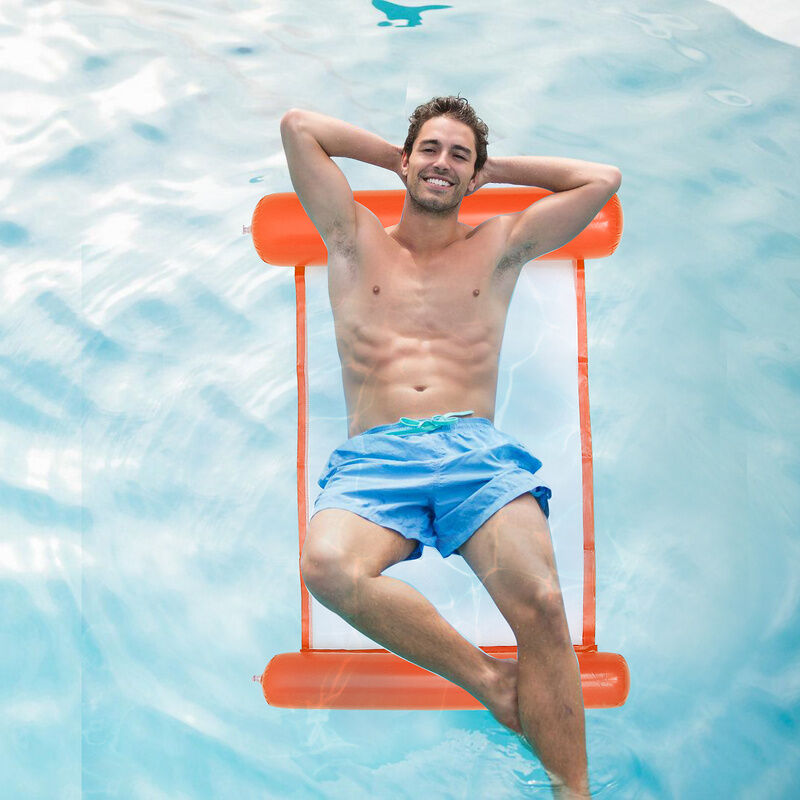 Natation Gonflable Float Pool Canapé gonflable Piscine Chaise longue  Natation Hamac Accessoires de piscine