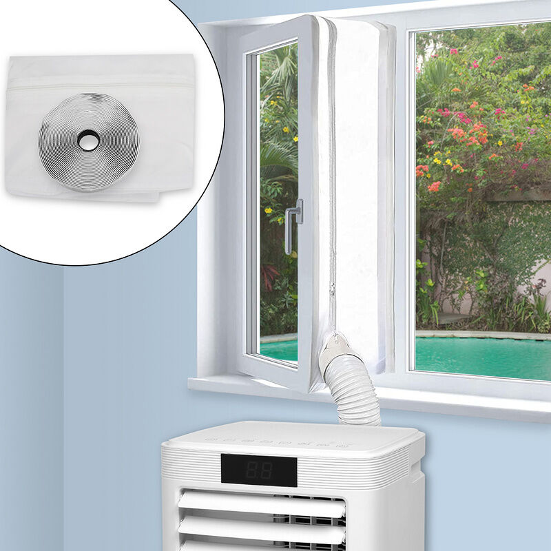 Image of Hengda - 400cm Guarnizione per finestra per Condizionatore Portatile Asciugatrice per Climatizzatore Mobili Universale