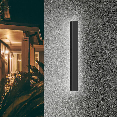 Randaco Applique murale LED Moderne Lampe de couloir en métal Lampe murale intérieure extérieure