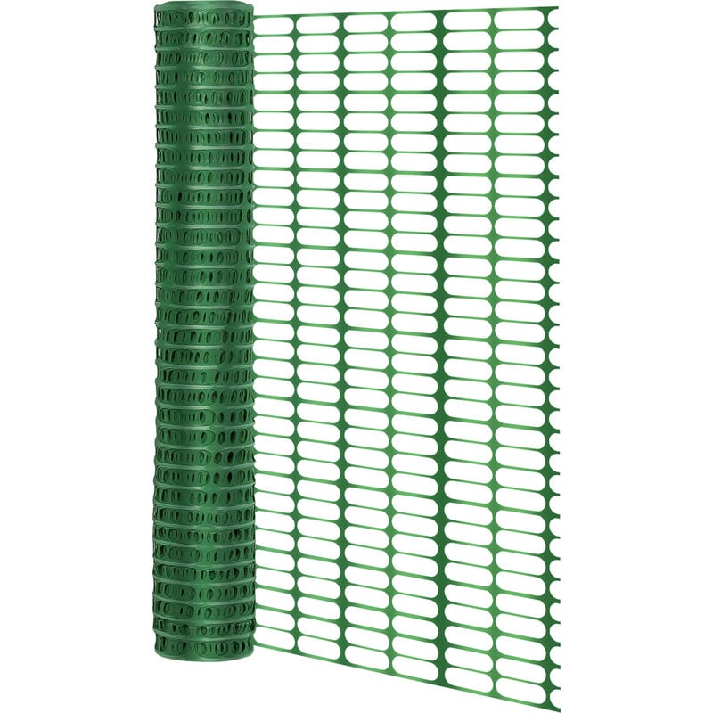Barrière de signalisation Grillage avertisseur, 1x50m, Grillage de signalisation Vert - Vert