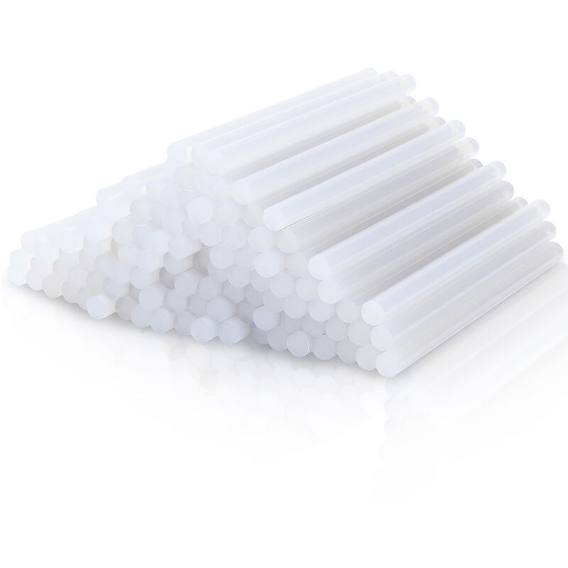 Randaco - Colle thermofusible Bâtons de colle 11 x 200 mm, Transparent 100 pcs