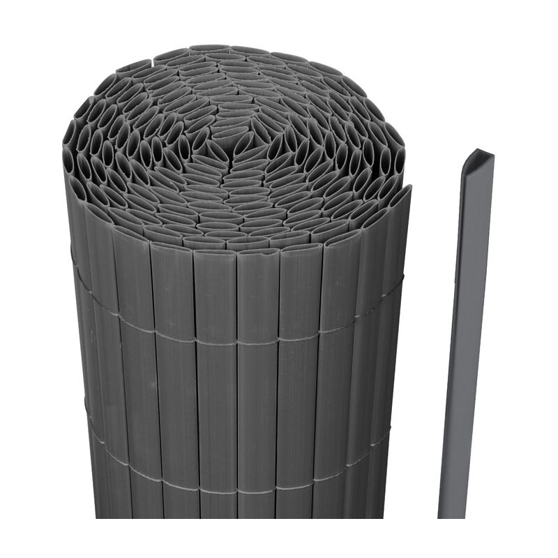 Canisse en PVCBrise-vue en pvc Clôture d'intimité Protection de Visibilité Résistant uv et aux intempériesAnthracite 90x300cm - Hengda
