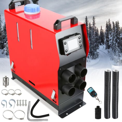 Randaco Chauffage Diesel 8KW 12V VEVOR Air Heater avec Silencieux LCD Thermostat pour Voiture Camions RV