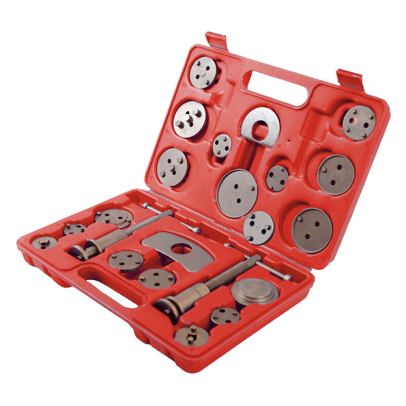 Coffret repousse piston de frein avant arrière 22 pièces Outil Auto Garage Étrier de Frein - noir - Randaco