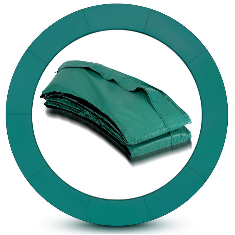 TolleTour Coussin de Protection pour Trampoline de Remplacement résistant aux intempéries et UV Vert 305 cm