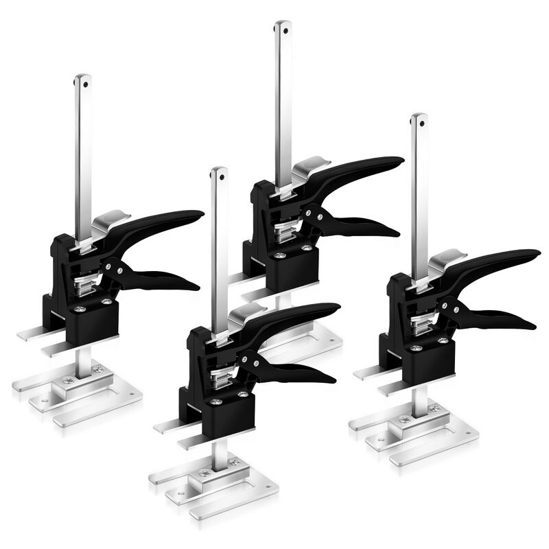 Randaco - Cric à main lève-plaque, Capacité de 240 kg, bras d'économie localisateur de carreaux multifonctionnel D'outils Auxiliaires 4x