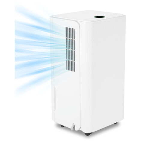 Randaco Deumidificatore d'aria elettrico 16L/giorno 2L serbatoio d'acqua, deumidificatore d'aria silenzioso portatile (16L - 25㎡)