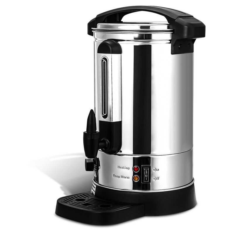 Randaco - Distributeur de Boisson Chaudes 1500W Chaudière à eau 8L 40 Tasses Thé Café Soupe Dispositif Thermostat Réglage de la température 30-110°C