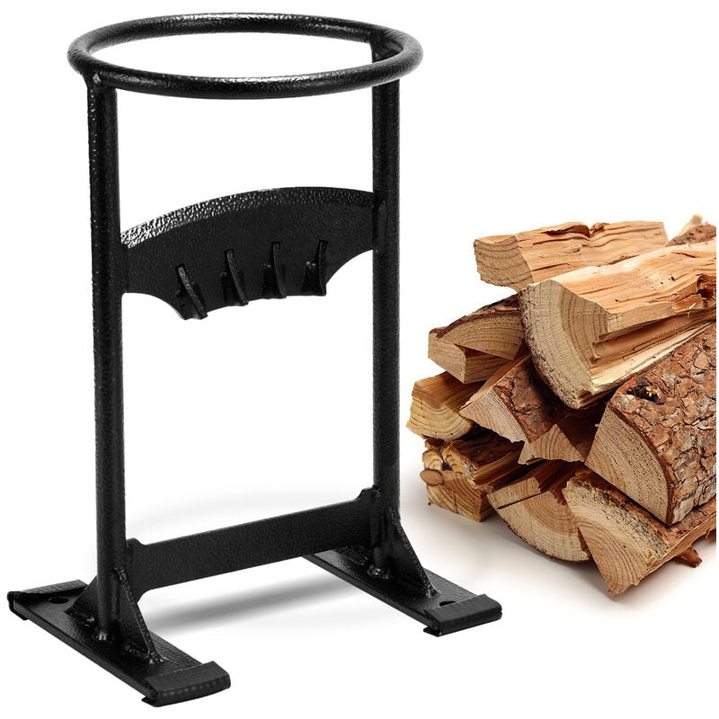 Hengda - Fendeuse à bois manuelle avec marteau et sac Fendeur Bois en Acier Φ18cm Fendeur de bois de chauffage manuel Fendeur de bûches