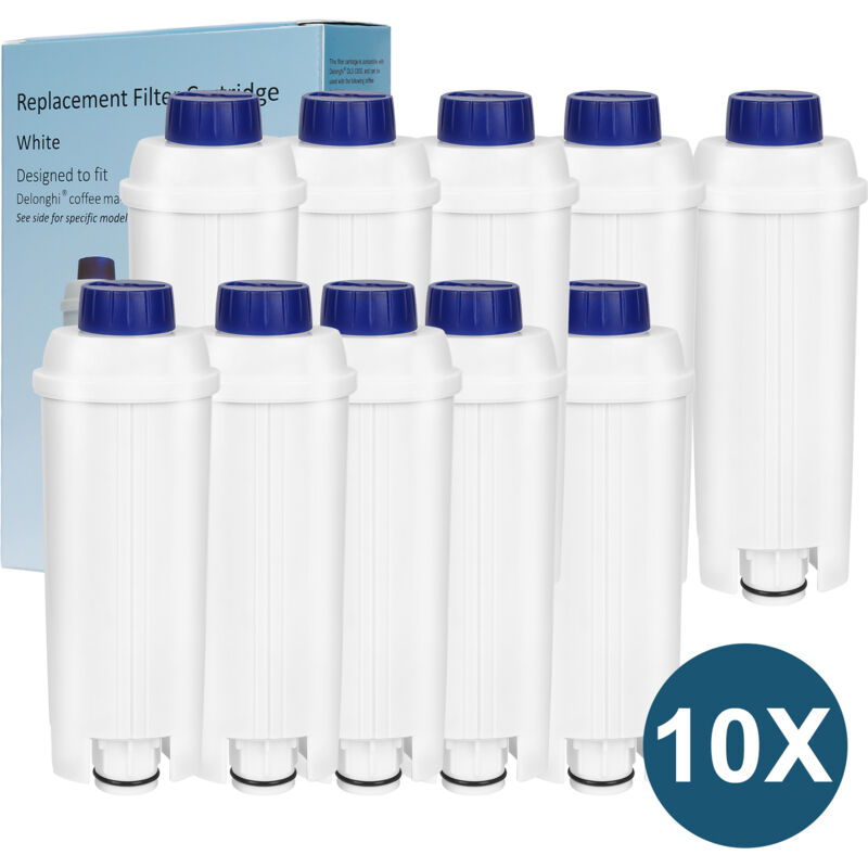 Randaco - Filtre eau pour Delonghi remplacement pour DeLonghi dls C002 ecam etam EC680 EC800 machine à café automatique machine à expresso 10×