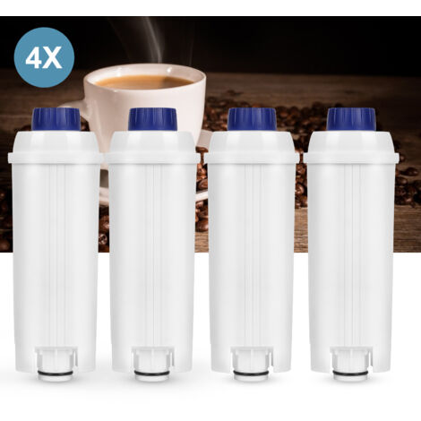 Randaco Filtro acqua per Delonghi sostituto per DeLonghi DLS C002 ECAM ETAM EC680 EC800 macchina caffè automatico macchina espresso 4×