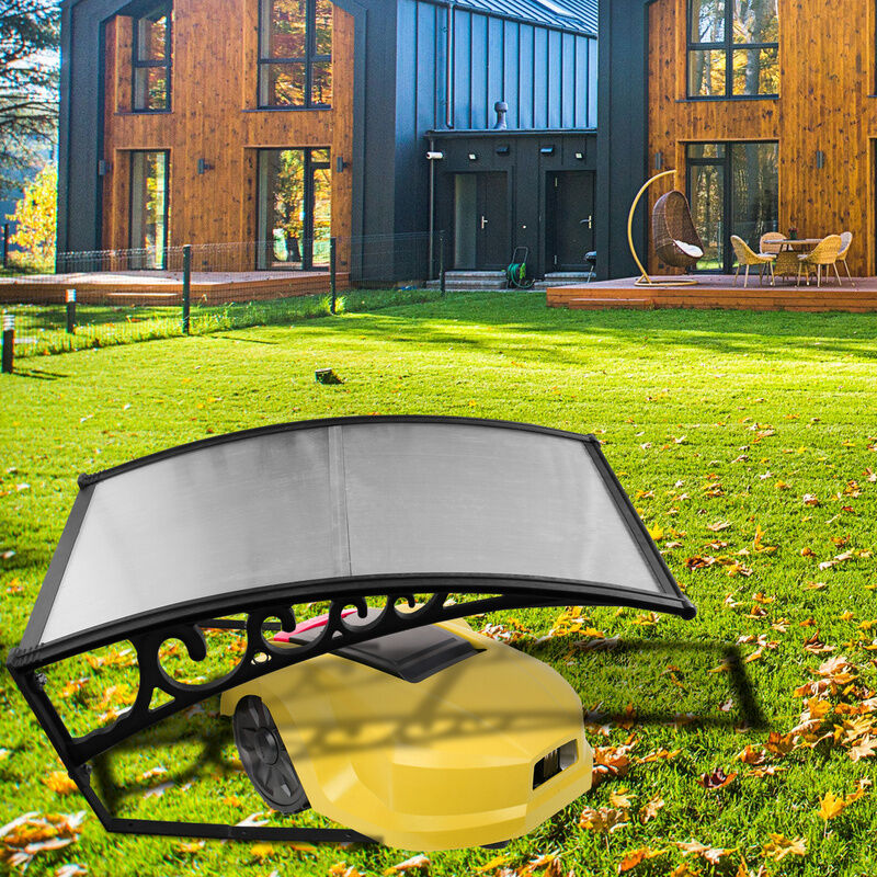 Einfeben Garage pour tondeuse à gazon Robot de jardin Capot de protection solaire tonte Toit de pelouse Robot de jardin