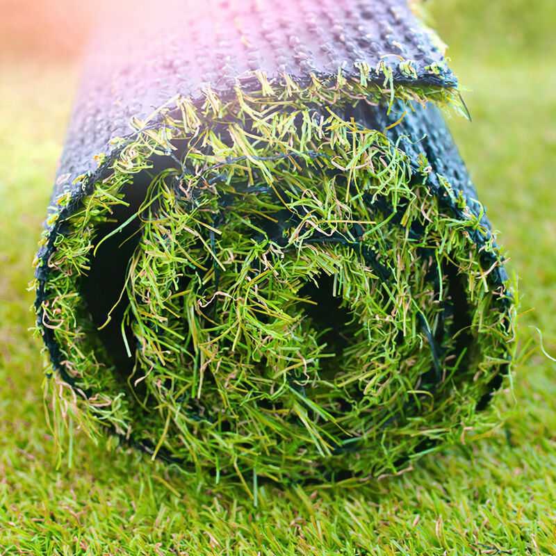 Gazon synthétique artificiel 20mm 3x2m en rouleau pour jardin et balcon - Vert - Randaco