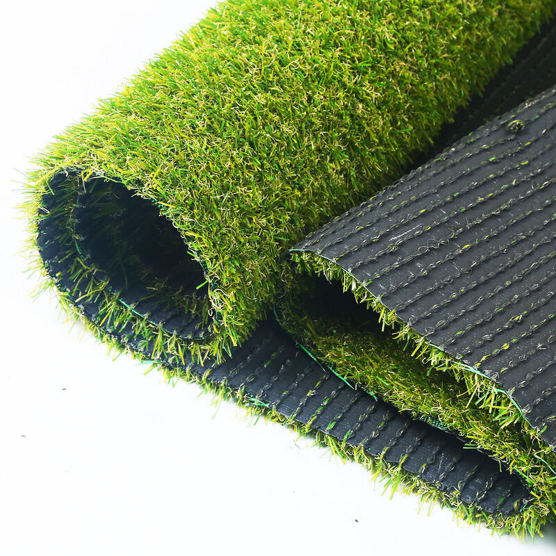 Gazon synthétique artificiel 20 mm 3x2 m d'épaisseur pour jardin et balcon - Vert - Randaco
