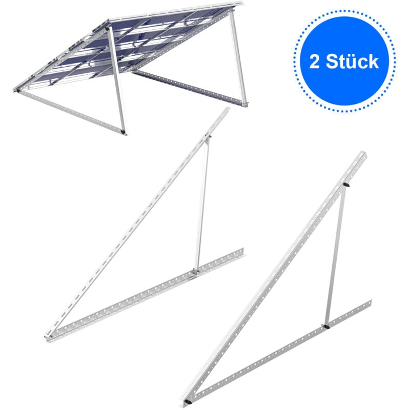 EINFEBEN Kit de Montage pour Panneau Solaire 150 W - Support de Panneau Solaire en Aluminium 1040mm