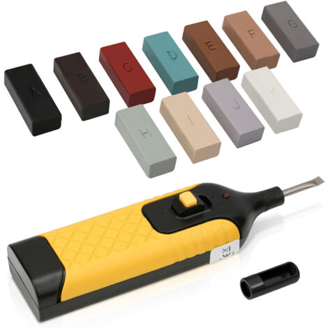 Randaco Kit d'outils de Réparation de Carrelage en Céramique, Kit d'outils Multifonctions pour la Réparation de Carreaux de Remplissage - colour